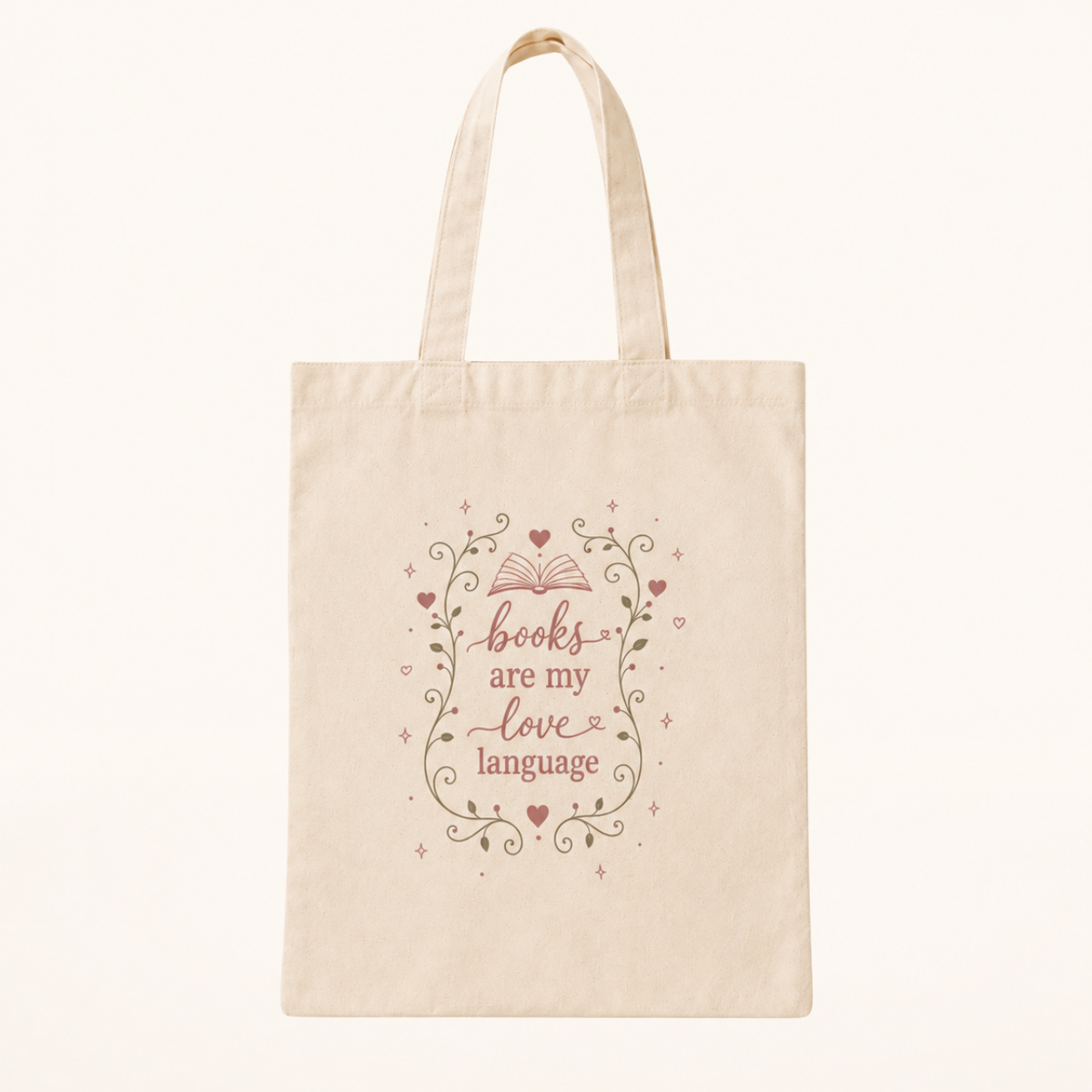 Books Are My Love Language – Stoffbeutel