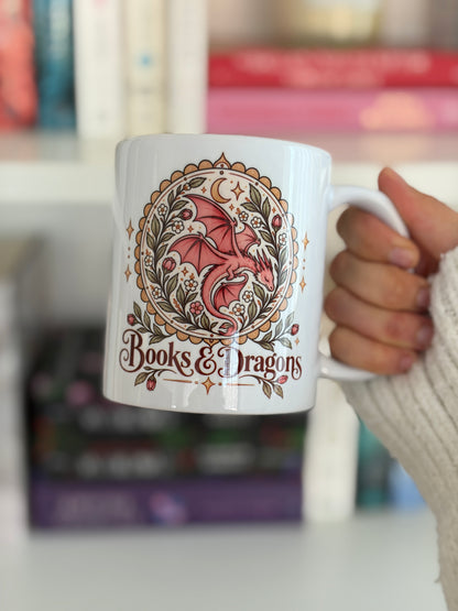 Books & Dragons – Bookish Tasse