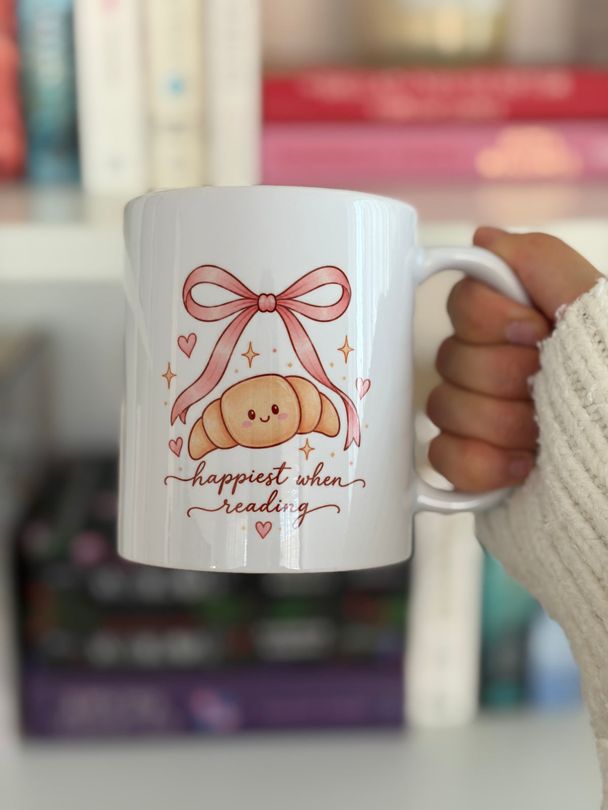 Happiest When Reading – Bookish Tasse