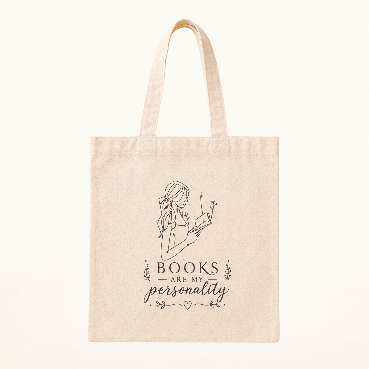 Books Are My Personality – Stoffbeutel