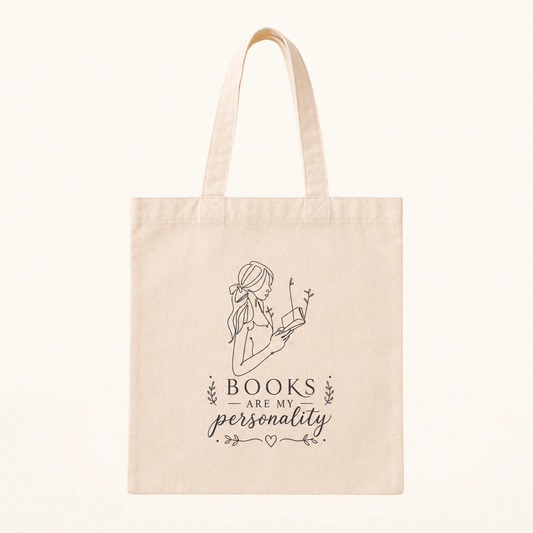 Books Are My Personality – Stoffbeutel