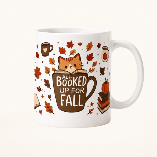 All Booked Up For Fall – Bookish Tasse