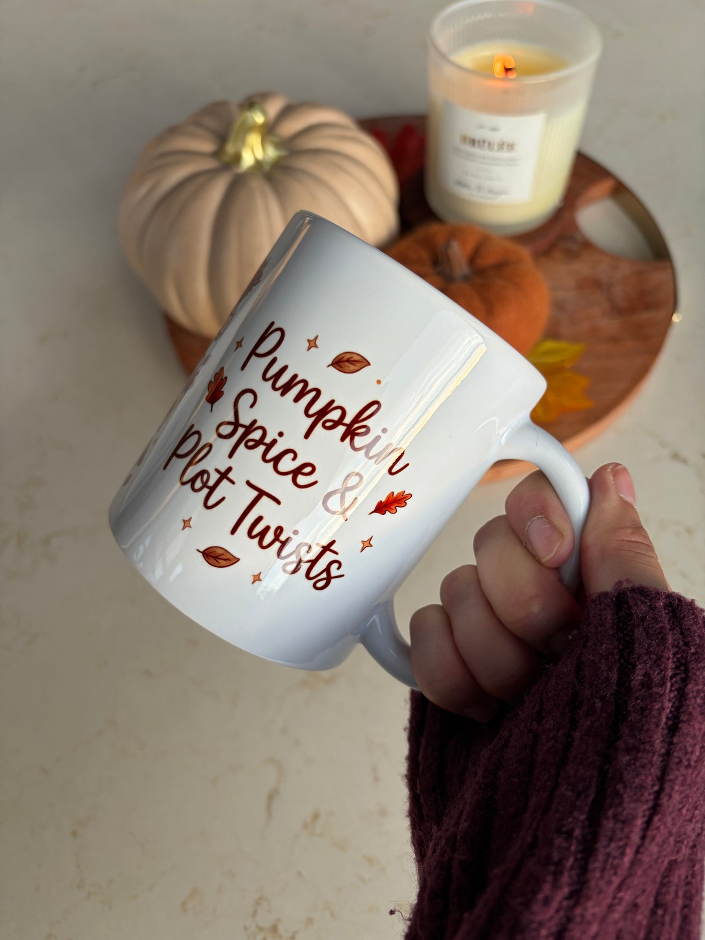 Pumpkin Spice & Plot Twists – Bookish Tasse