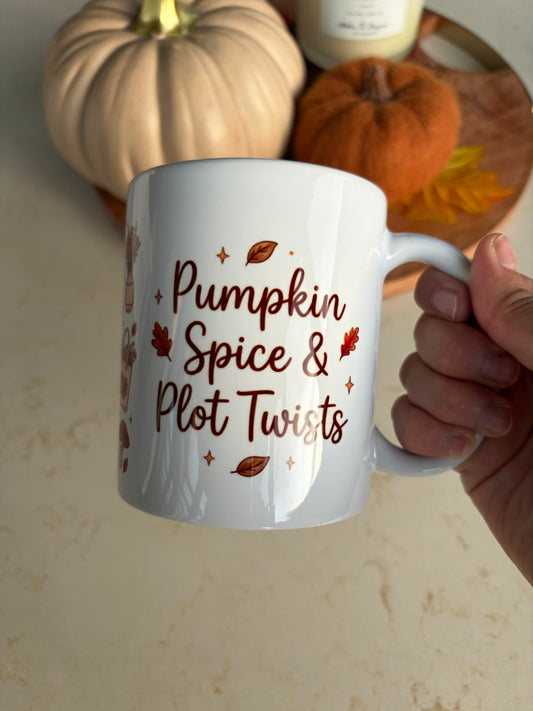 Pumpkin Spice & Plot Twists – Bookish Tasse