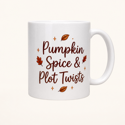 Pumpkin Spice & Plot Twists – Bookish Tasse