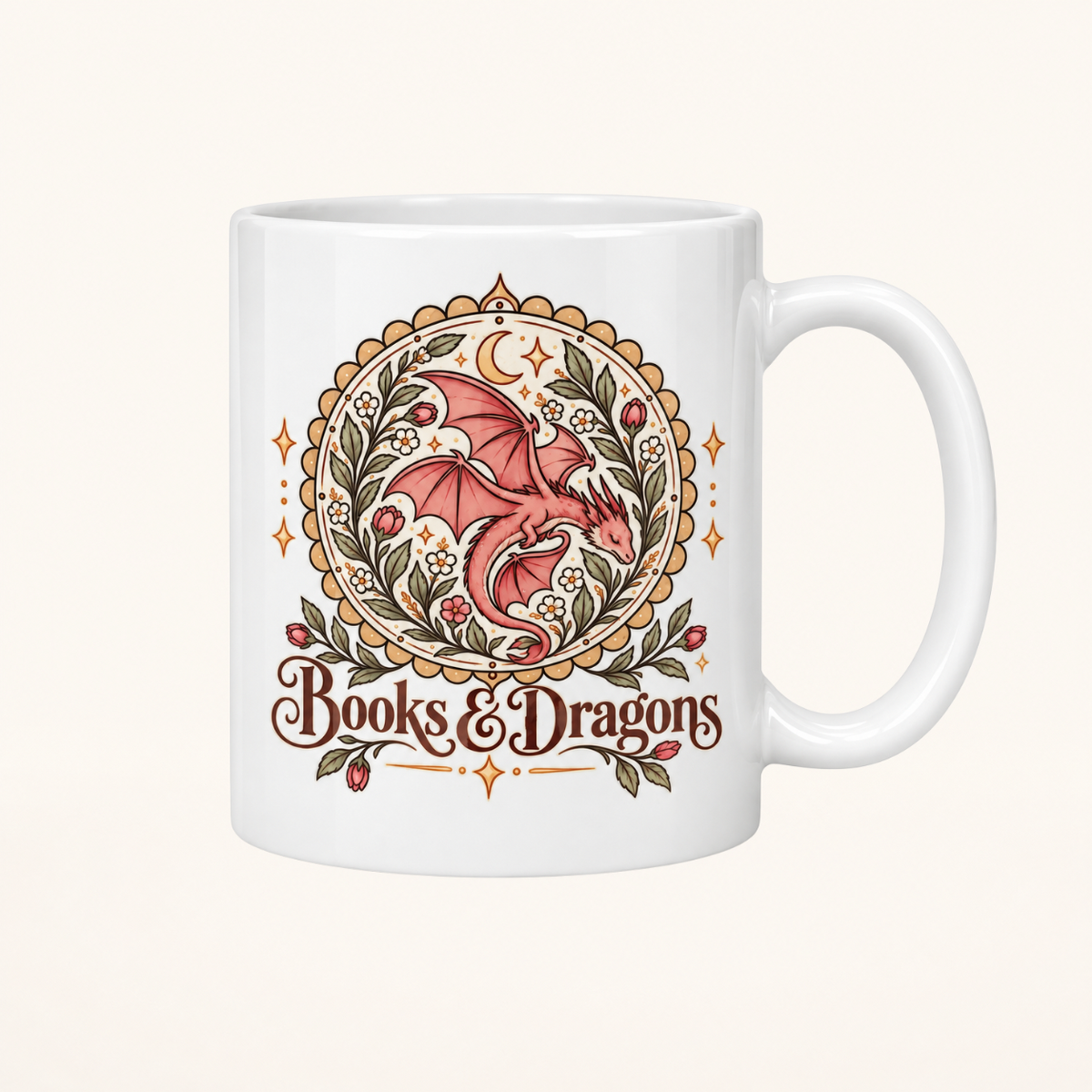 Books & Dragons – Bookish Tasse